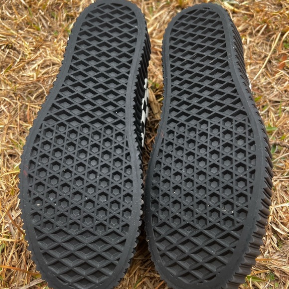 CLEAN Vans size 8 Womens Platform Creeper Mary Jane Checkerboard shoes - Picture 10 of 10